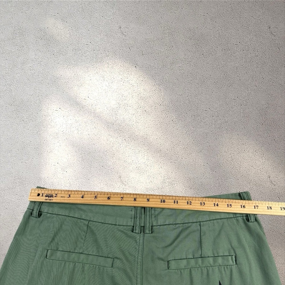 Pistola Womens Green Addie High Rise Cargo Trousers Royal Honor Stars Sz 30 - Picture 9 of 9